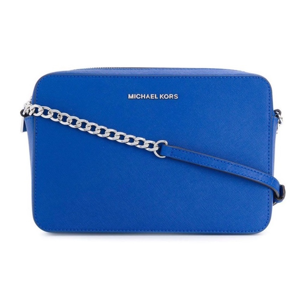 Michael Kors Jet Set Crossbody in Cobalt - SOLD